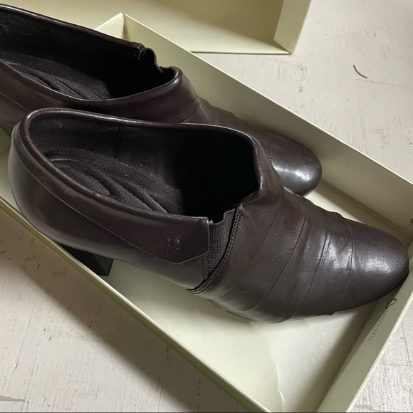 Naturalizer Carly Brown Ankle Booties Size 8 - Picture 8 of 9